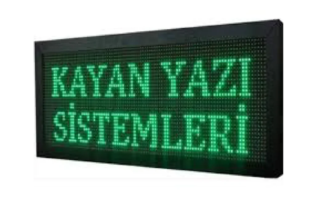 Yeşil Kayan Yazı